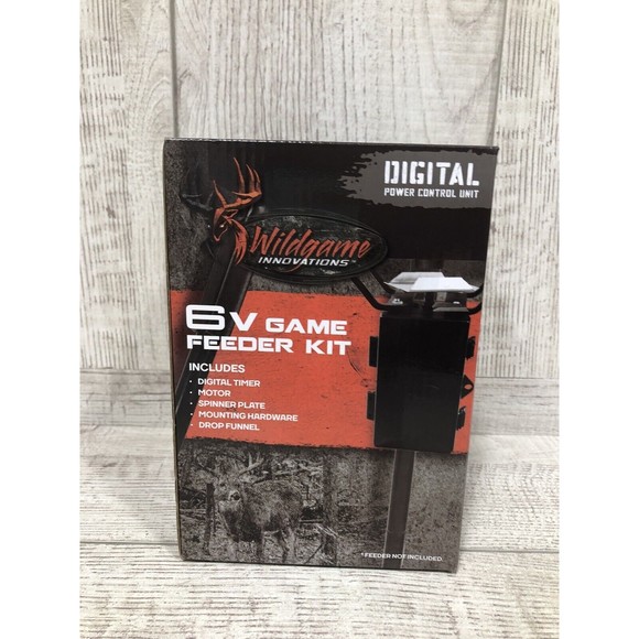 Other Wildgame Innovations 6 Volt Game Feeder Kit Digital Power